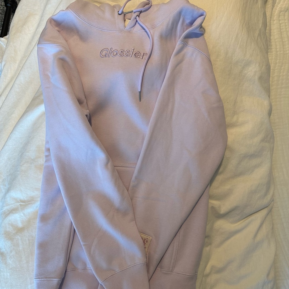 Glossier hoodie